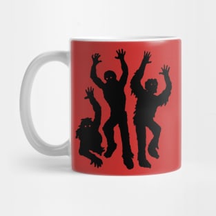 Halloween Zombie Attack Mug